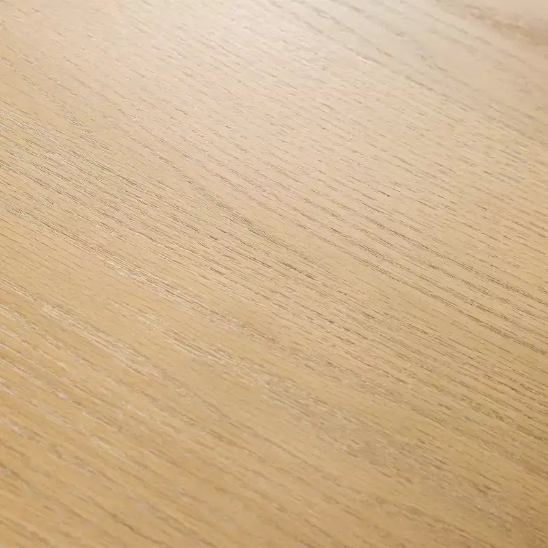 Tavolo da Pranzo Ovale in Legno, Tavolo da Cucina con Gambe in Metallo