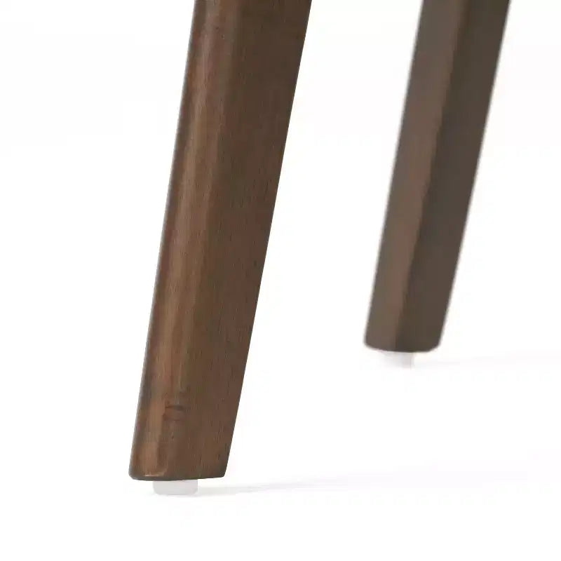 Set da pranzo in legno e tessuto