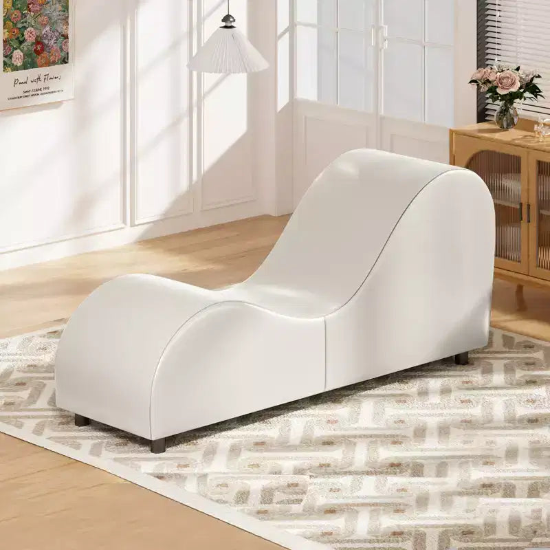 Sedia da yoga a sdraio in velluto, sedie da yoga curve moderne per adulti per stretching, rilassamento, esercizio fisico