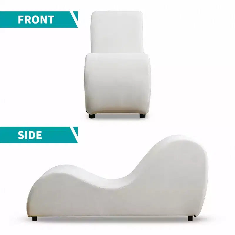 Sedia da yoga a sdraio in velluto, sedie da yoga curve moderne per adulti per stretching, rilassamento, esercizio fisico