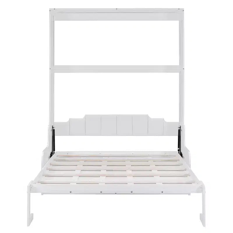 Letto a scomparsa matrimoniale Queen Size, ripiegabile in un mobile con cuscino, facile da usare