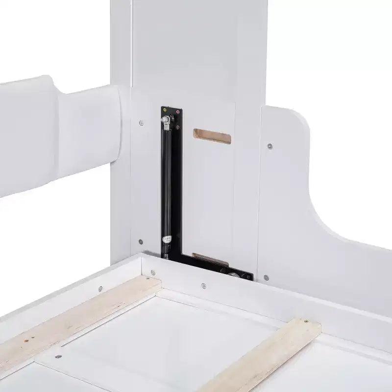 Letto a scomparsa matrimoniale Queen Size, ripiegabile in un mobile con cuscino, facile da usare