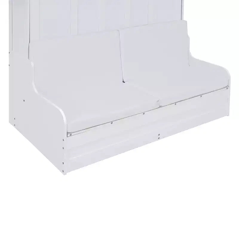 Letto a scomparsa matrimoniale Queen Size, ripiegabile in un mobile con cuscino, facile da usare