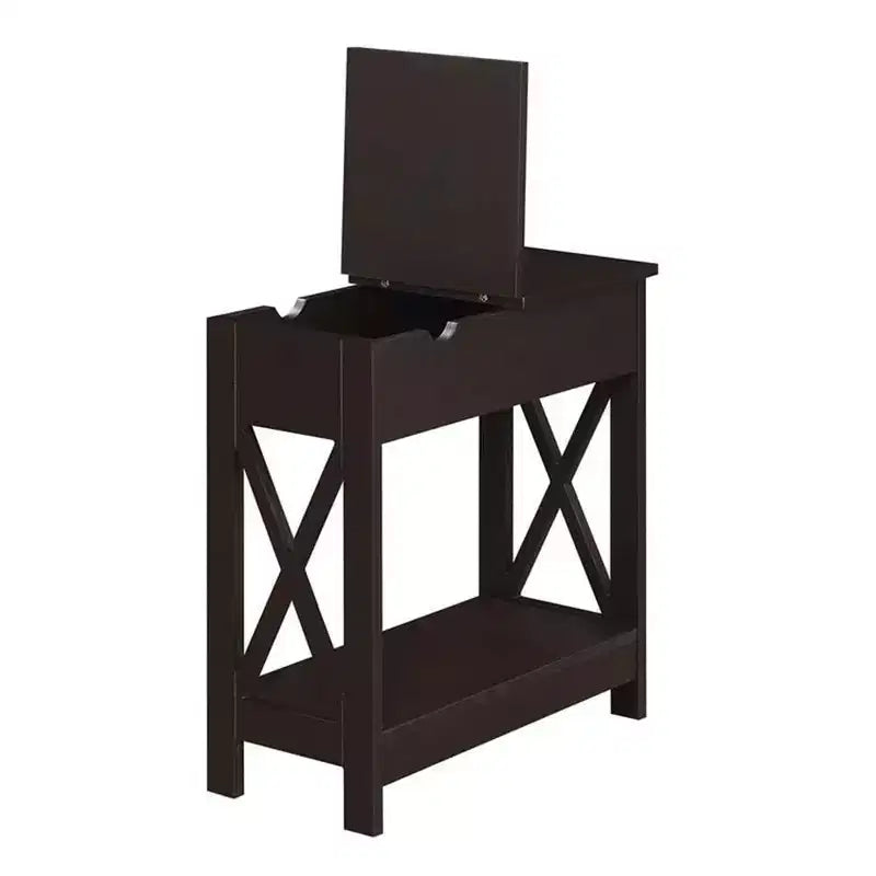 Tavolino rettangolare in legno