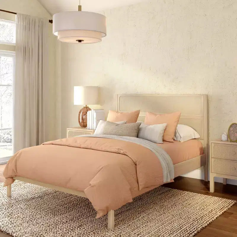  Rattan Queen Bed