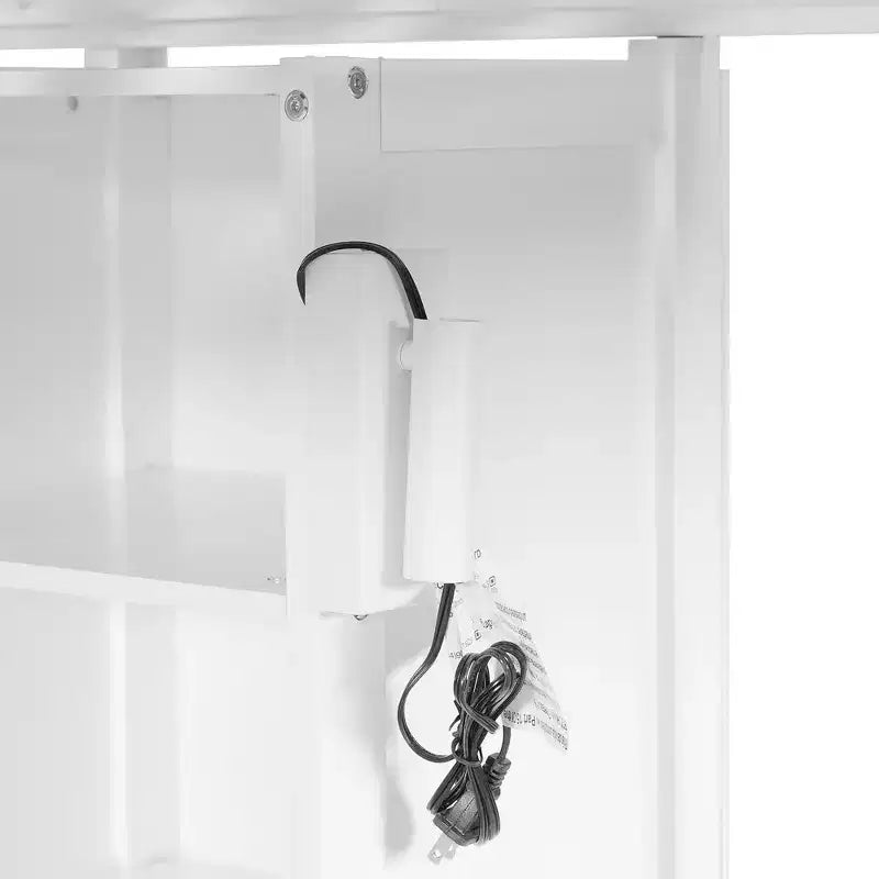 Letto a castello triplo con scrivania integrata e mensole, luce da lettura, design 3 letti in 1
