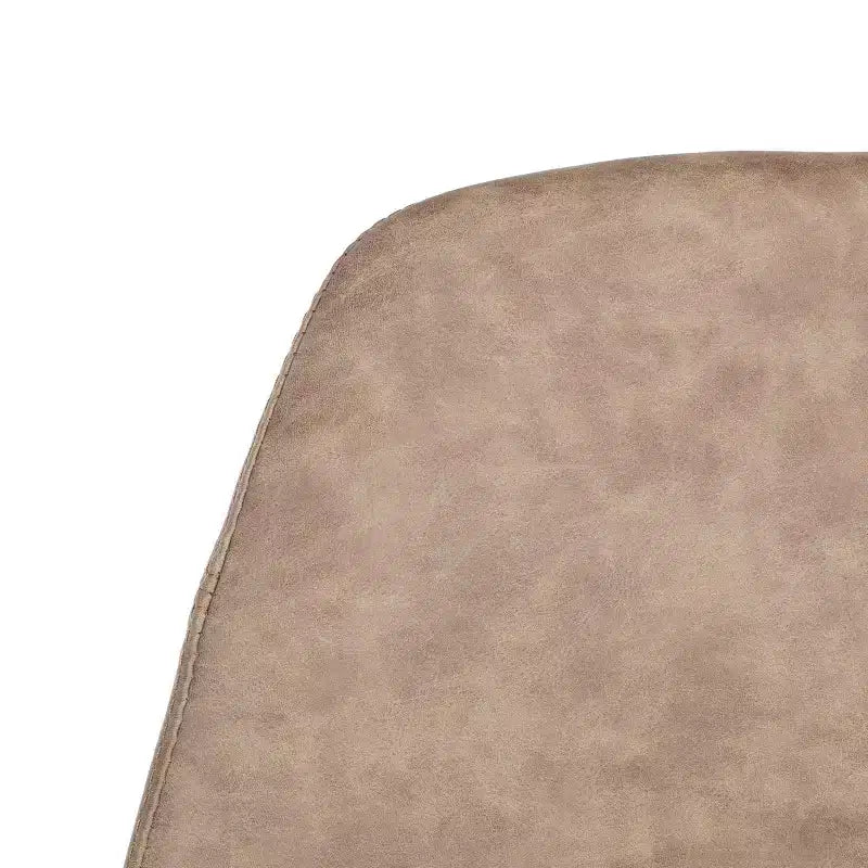 Sgabello da bar imbottito da 76 cm con schienale imbottito e poggiapiedi, struttura in acciaio inossidabile