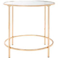  Round Side Table - ACC8004A - Polished Gold - 