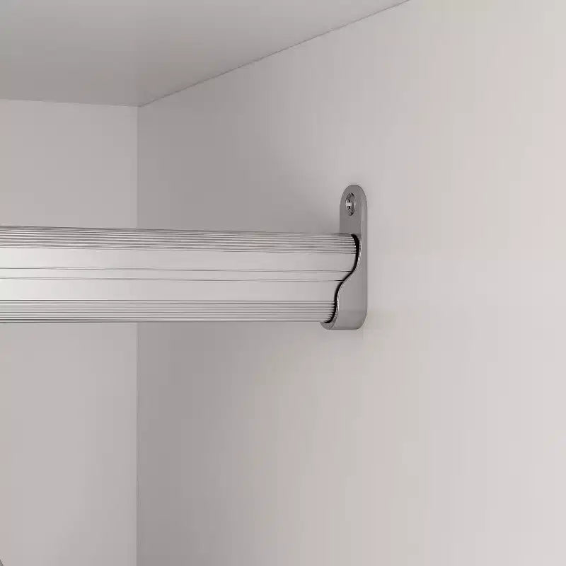 Armadio Moderno con Specchio Organizzazione Interna: Aste Robuste, Cassetti Scorrabili Pratico ed Elegante
