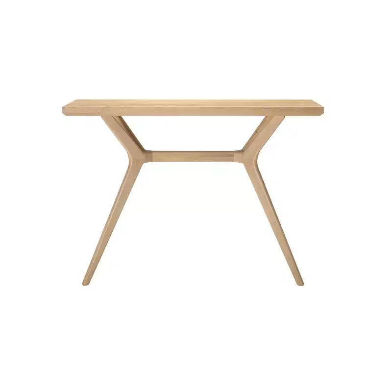 Tavolo Consolle, Tavolo Moderno da Divano in Legno Massello da 46 Pollici, Tavolino Stretto da Ingresso per Corridoio, Dietro il Divano, Soggiorno